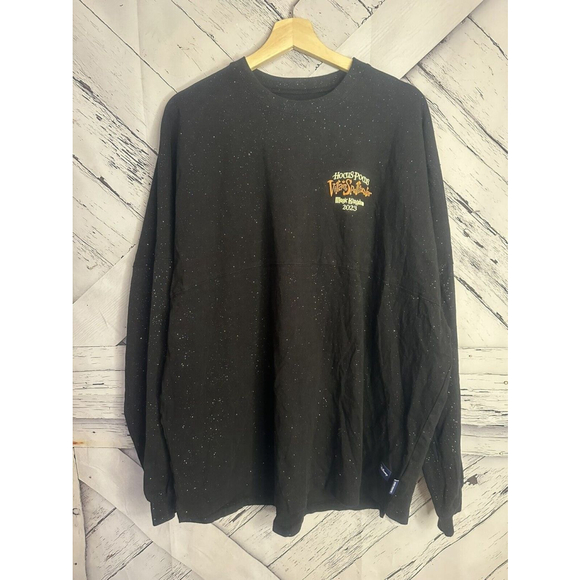 Disney Spirit Jersey Adult XXL Black Hocus Pocus Villain Spelltacular Halloween - Picture 3 of 12